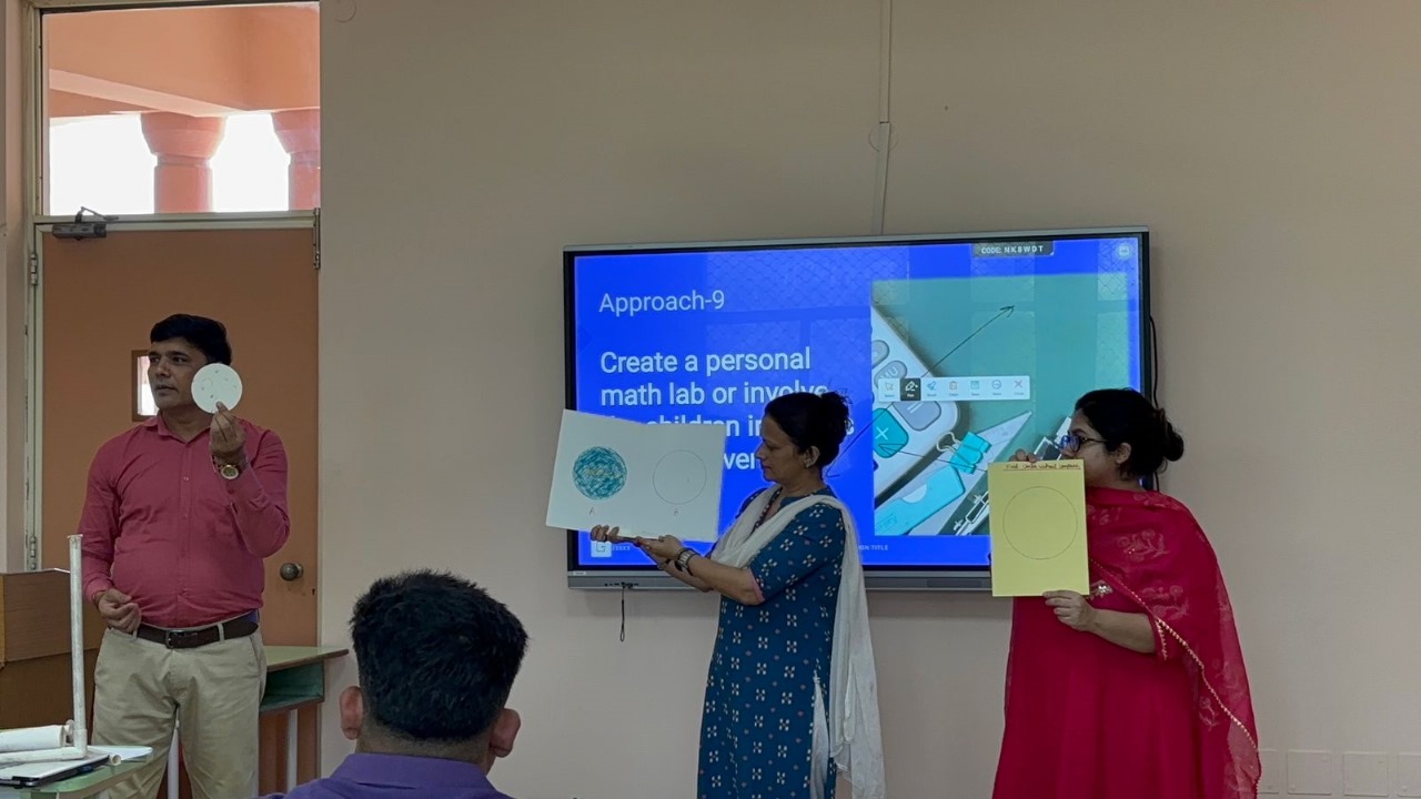 Elevating Classroom Excellence: A Micro-Teaching Session by the Mathematics Department